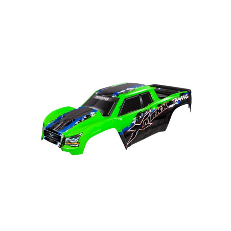Body, X-Maxx, green (pain