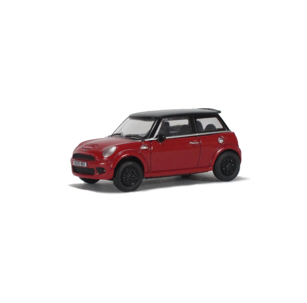 NEW MINI RED BLACK ROOF -