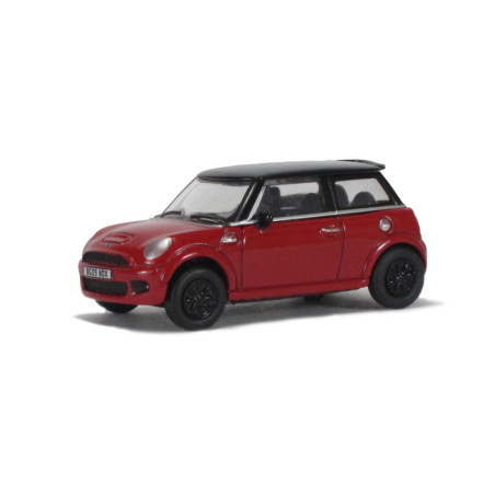 NEW MINI RED BLACK ROOF -