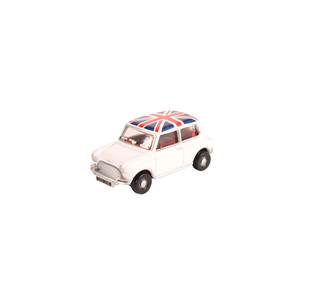 OLD MINI WHITE UNION JACK