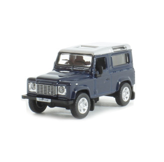 Oxford Diecast Land Rover Defender 2013 Tamar Blue - 1:76 Scale