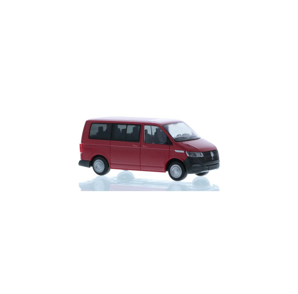 VW T6.1, red, short wheel