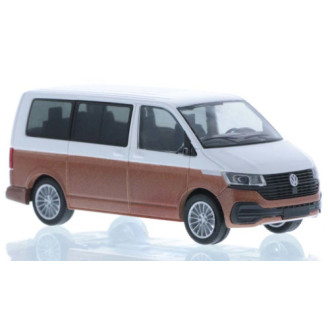VW T6.1, white/bronze, short wheelbase Rietze 