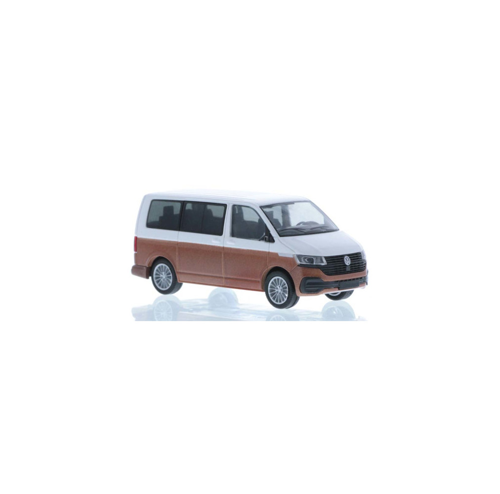 VW T6.1, white/bronze, short wheelbase Rietze 