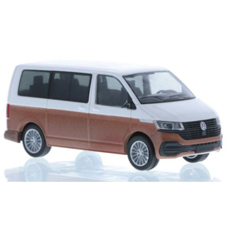 VW T6.1, white/bronze, short wheelbase Rietze 