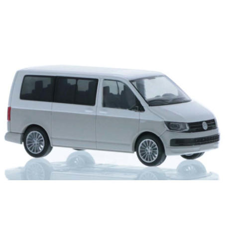 VW T6, white/light grey, short wheelbase Rietze 1:87