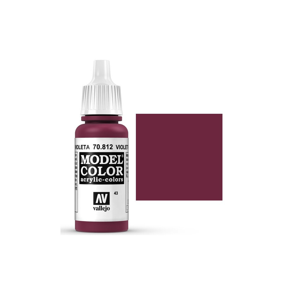 Model Color Rojo Violeta