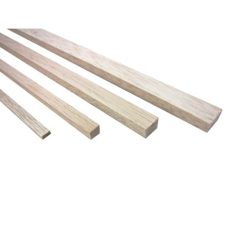 Rectângulo de Balsa 3x5x1