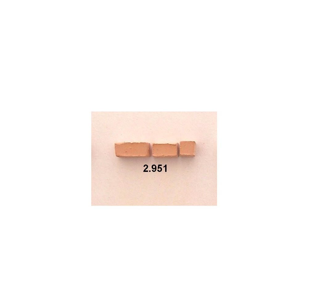 Cuit pedra mosaico 6x6x12