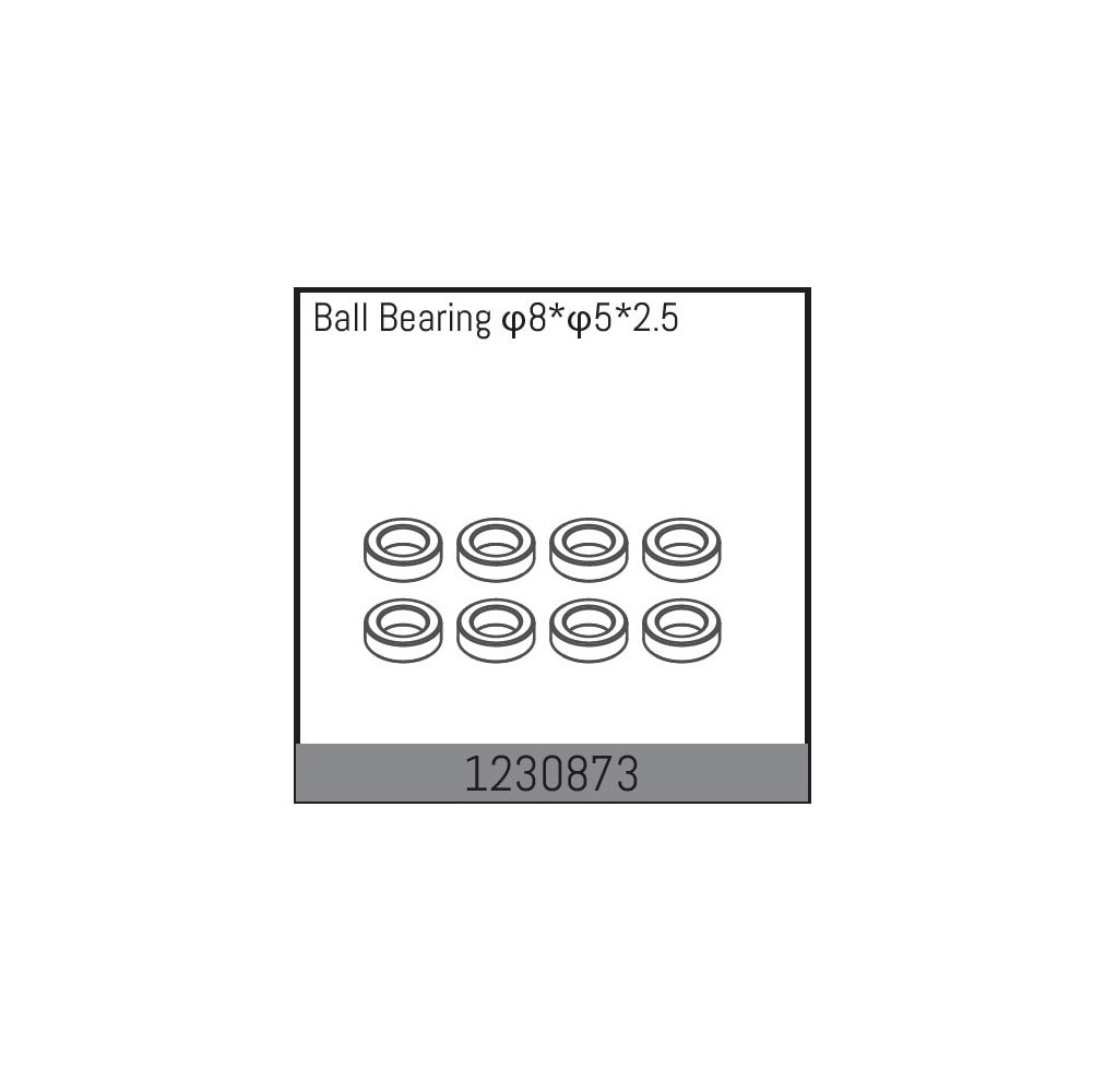 Ball Bearing 8x5x2.5