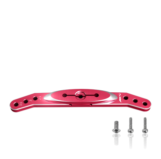 Metal double offset horn