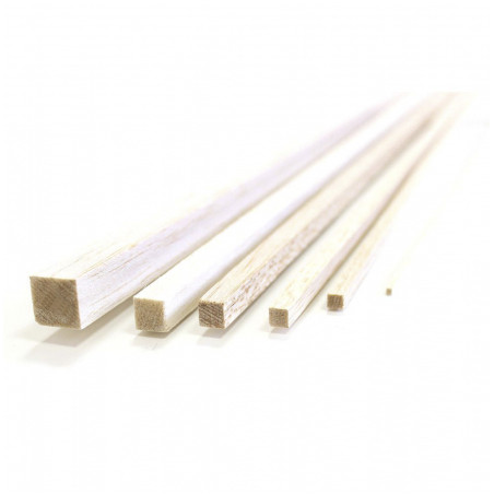 Quadrado de Balsa 15x15x1