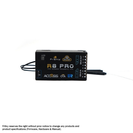 Receiver Archer R8pro 2,4
