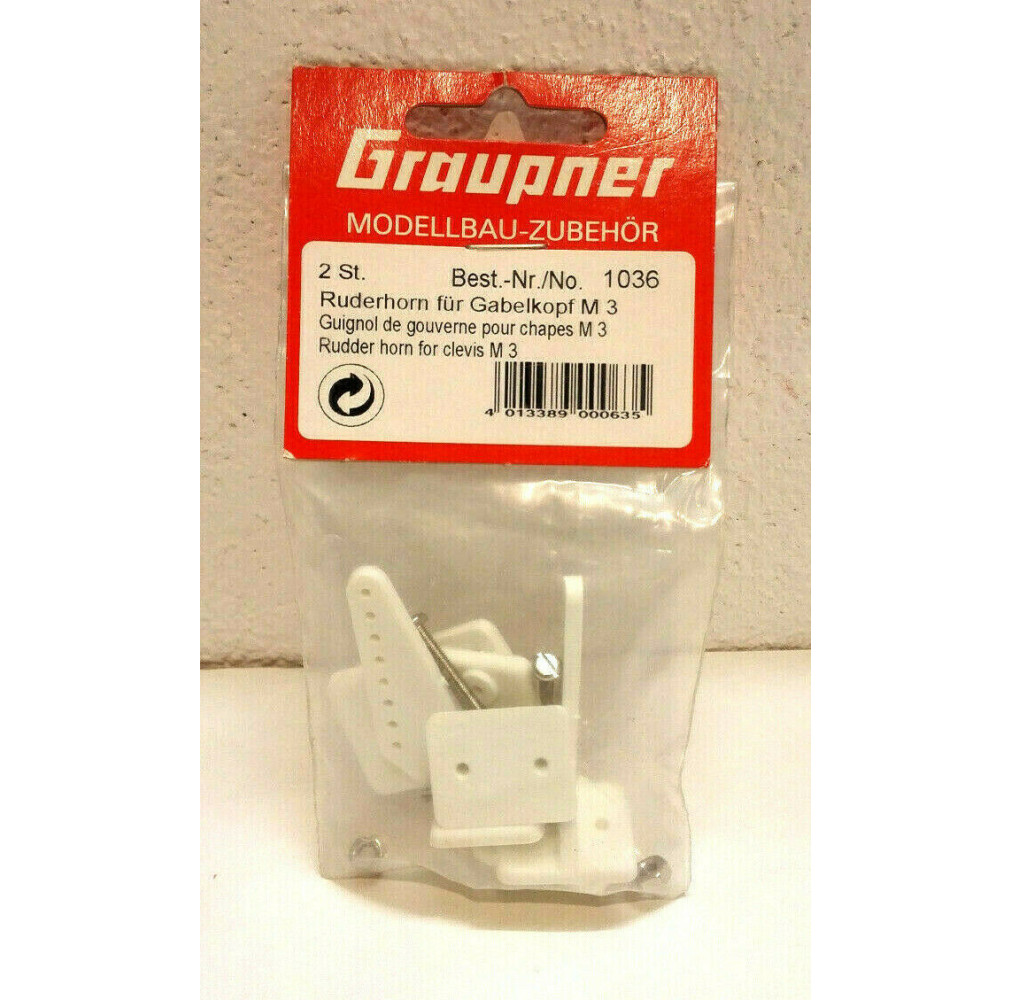 Graupner rudder horns 44 