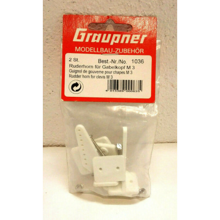 Graupner rudder horns 44 