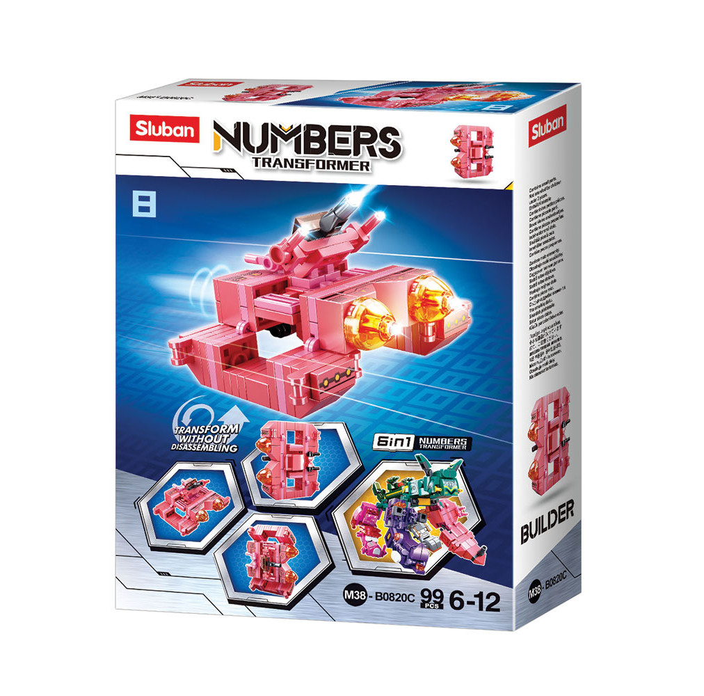 NUMBERS TRANSFORMER 6 EM 