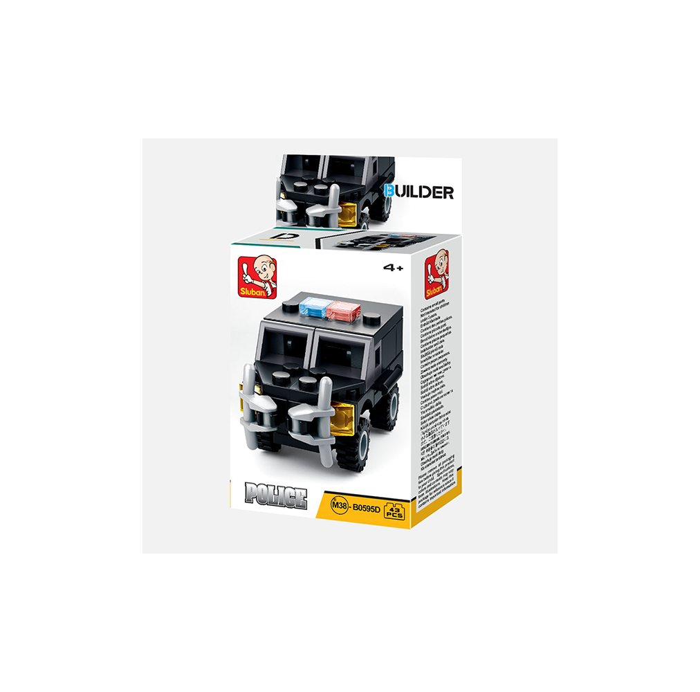 Builder Carro Policia 43p