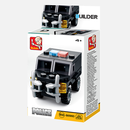 Builder Carro Policia 43p