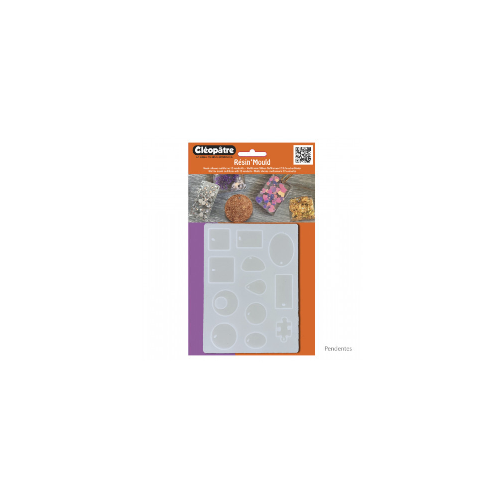 Molde Silicone Pendentes 