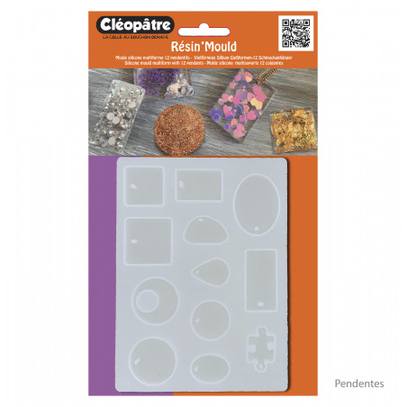 Molde Silicone Pendentes 