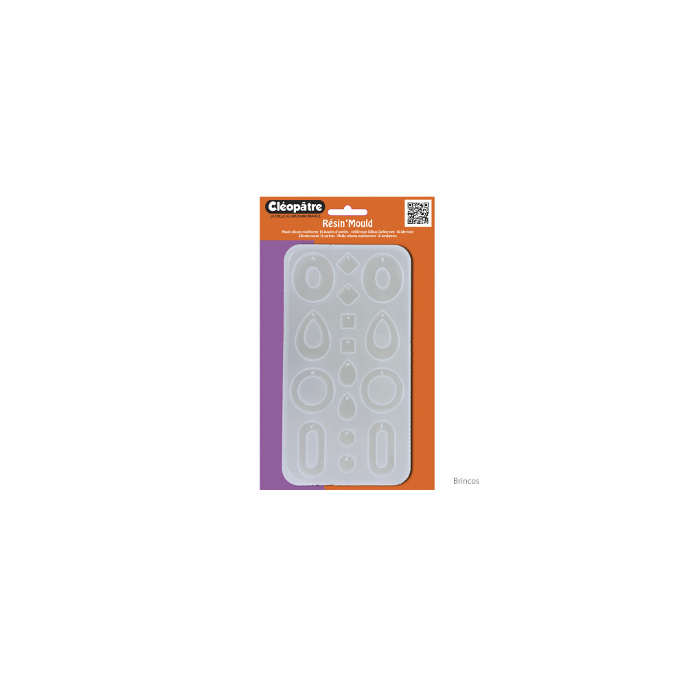 Molde Silicone Brincos Cl