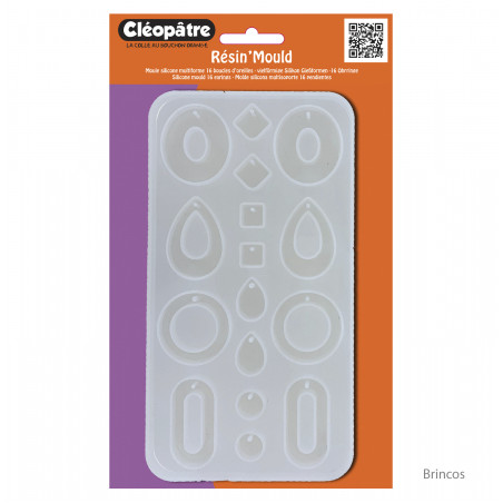 Molde Silicone Brincos Cl