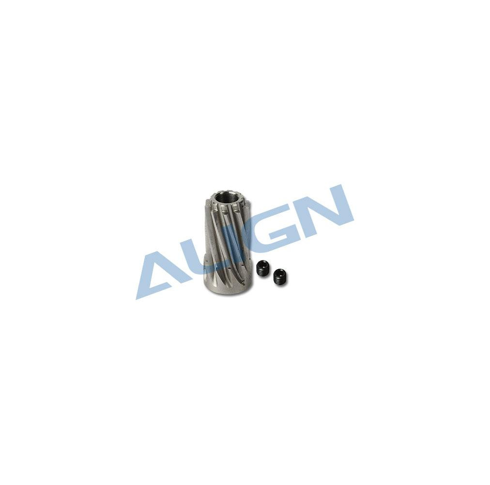 Motor pinion, helical M1,