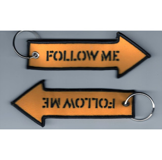 Keyholder with FOLLOW ME 