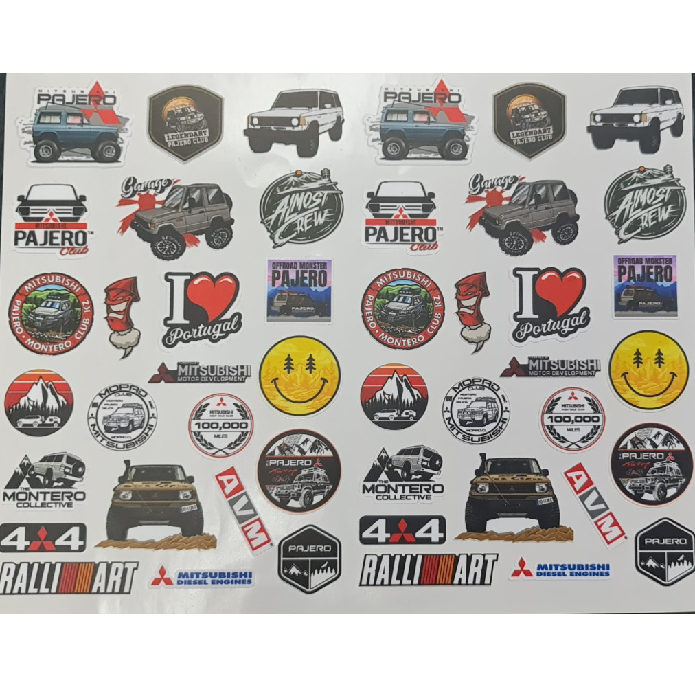 Folha Autoclantes Sortido