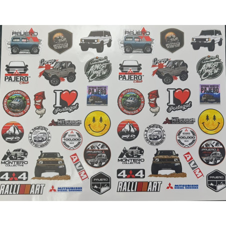 Folha Autoclantes Sortido