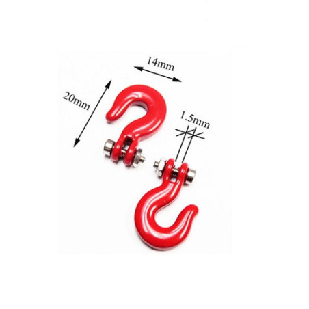 METAL DRAG HOOKS 1/10 CRA