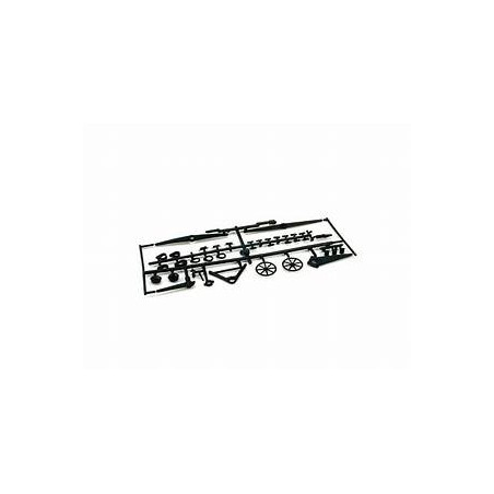 Fittings, black parts, TT