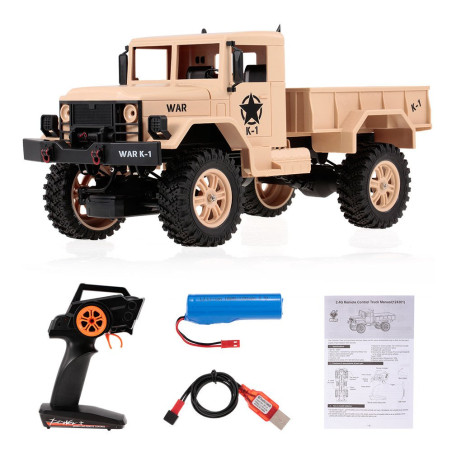 MILITARY TRUCK 1/12 RC WL