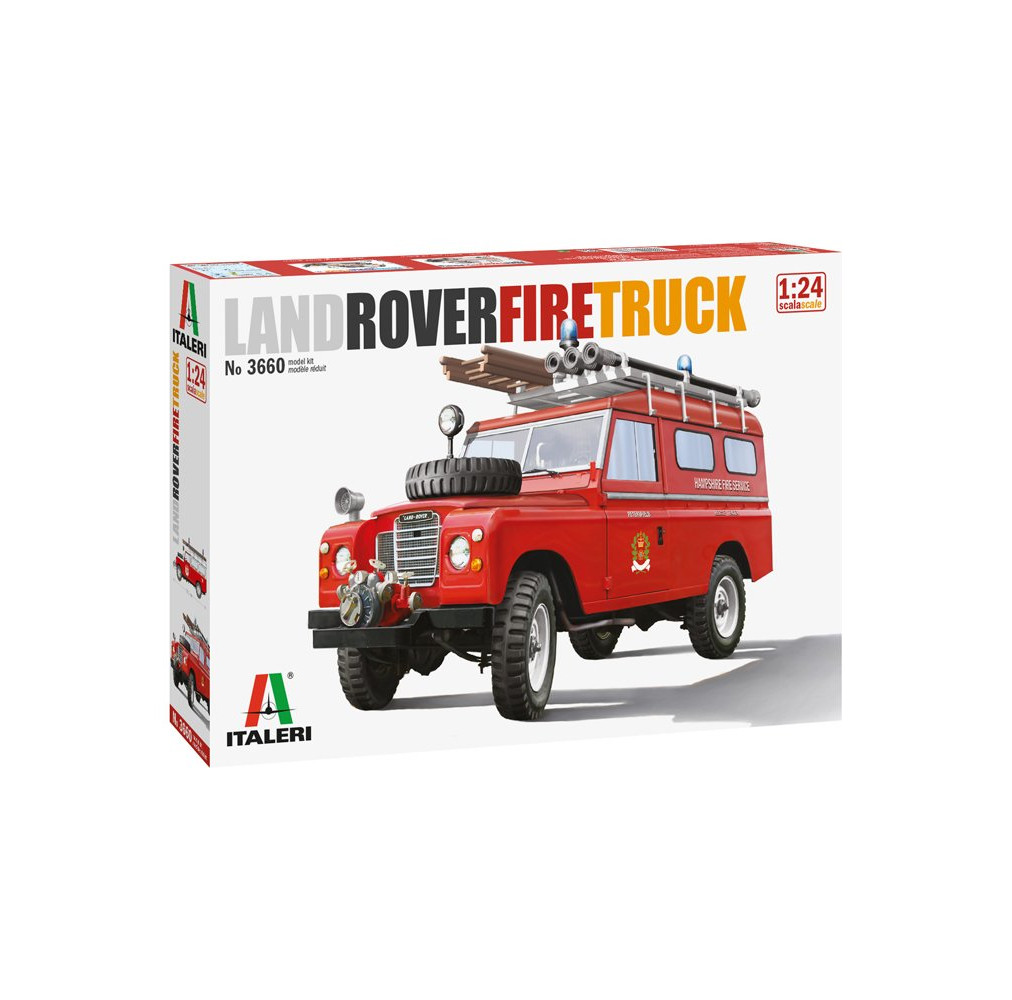 CAR 1/24 LAND ROVER FIRE 