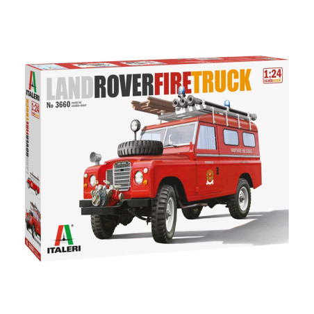 CAR 1/24 LAND ROVER FIRE 