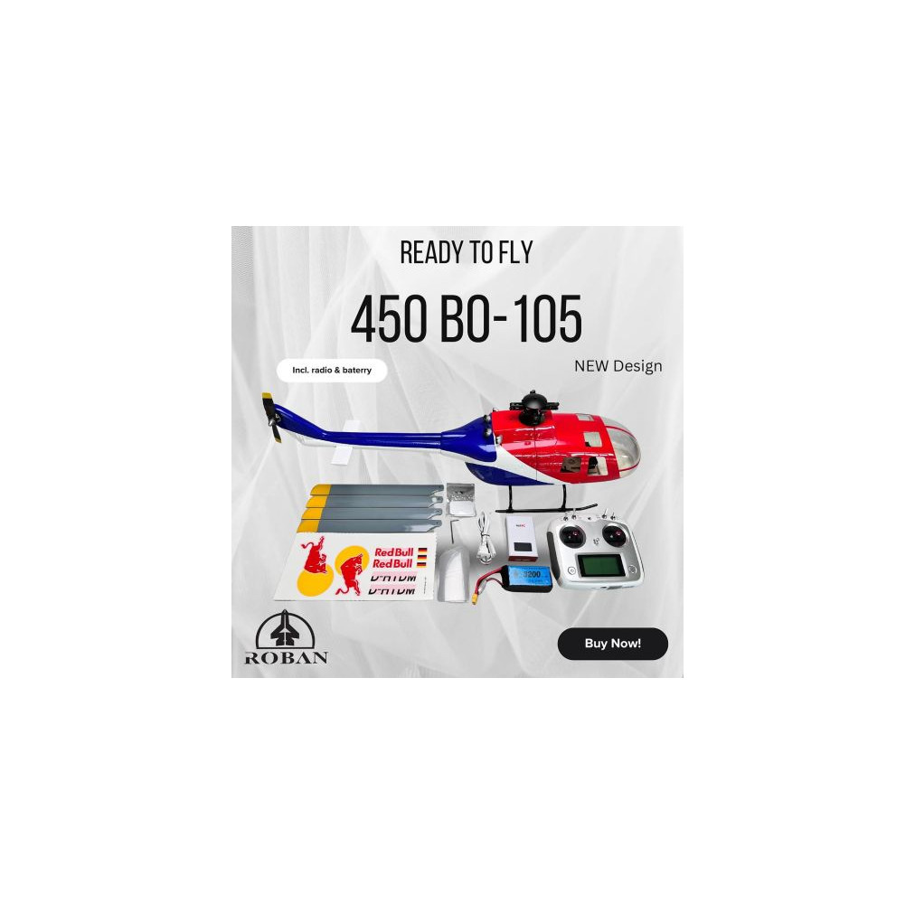 RotorScale BO-105 RB 450 