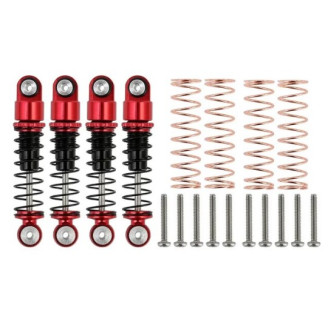 Aluminium Diff Cover, Red