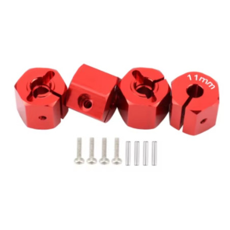 Hexágono de roda 11mm par