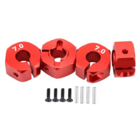 Adaptador de alumínio 7mm