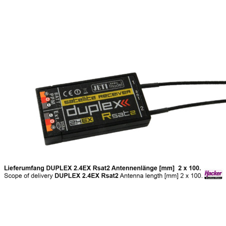 DUPLEX 2.4EX satellite re