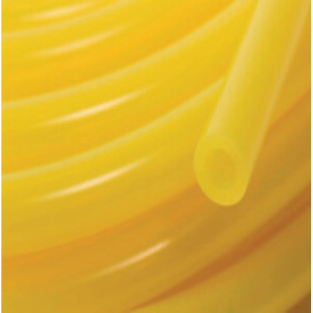 Tube transparent yellow, 