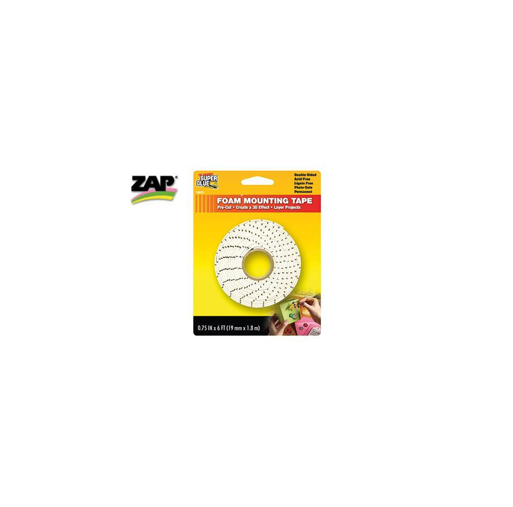 ZAP Super Glue Foam Mount